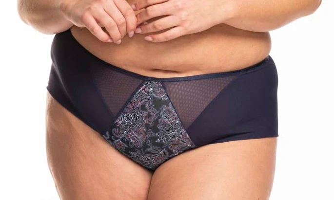Melani Brief-1 (Granat, 3XL)