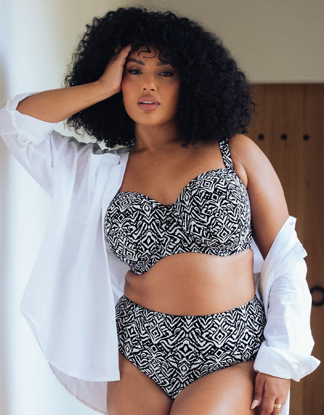 ck-wild-horizon-print-bandeau-bikini-ls
