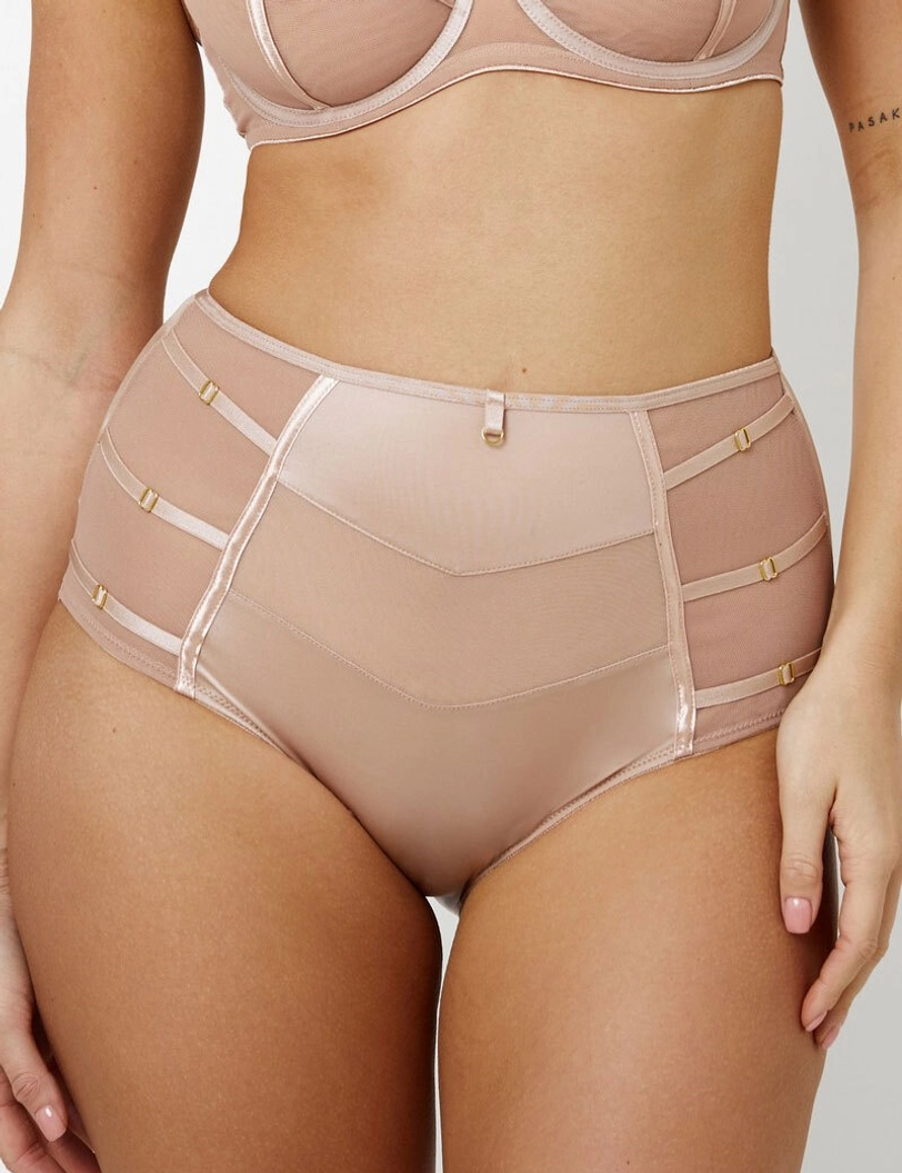 TEONA Трусы высокие (Мокка, 3XL)