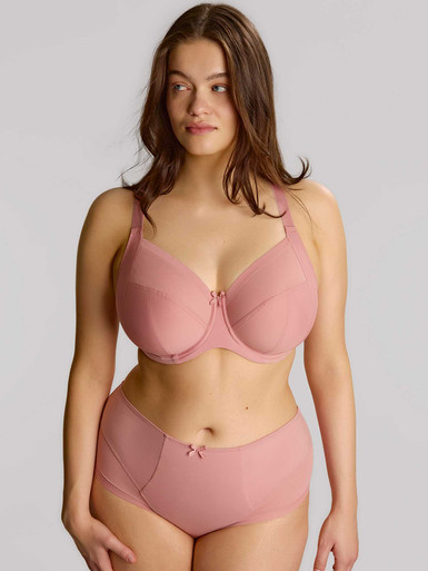 Bliss Deep Brief (Rose pink, 2XL)