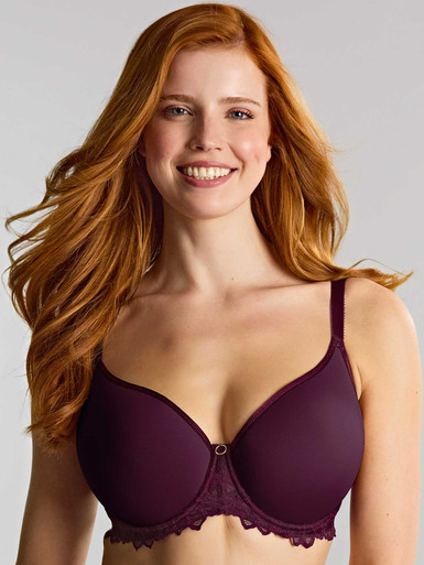 Allure Spacer Bra (Plum, 65E)