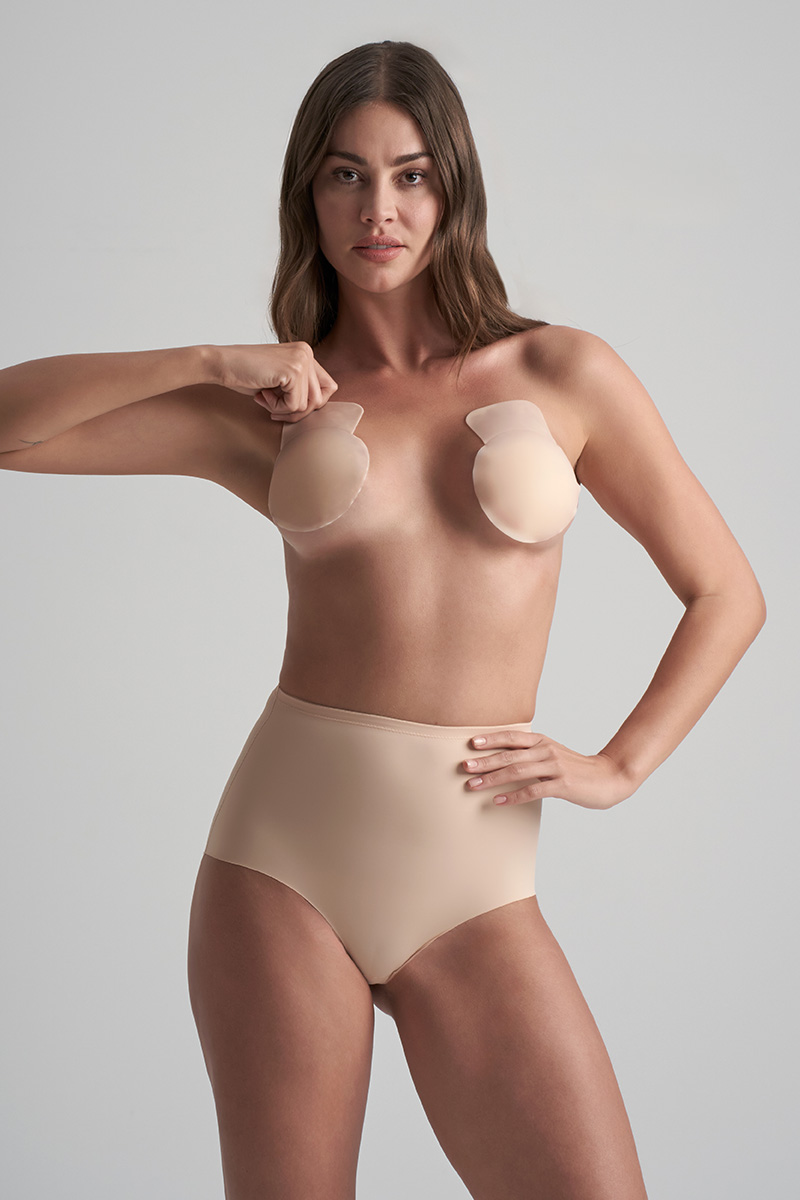 Matt Silicone Pull-Up (beige, XL)