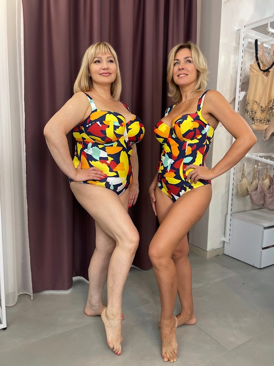 Monica Balcony Wide Strap Swimsuit (Puglia, 65GG)